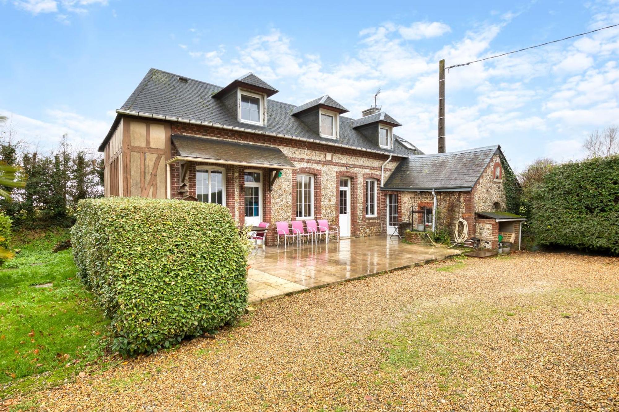 Maison De Vacances Clos Des Hogues Entre Etretat Et Fecamp Сен-Леонар Экстерьер фото